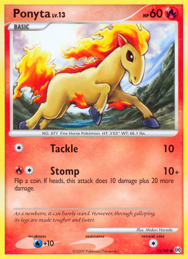 Ponyta (72/99) [Platinum: Arceus] | Exor Games Bridgewater