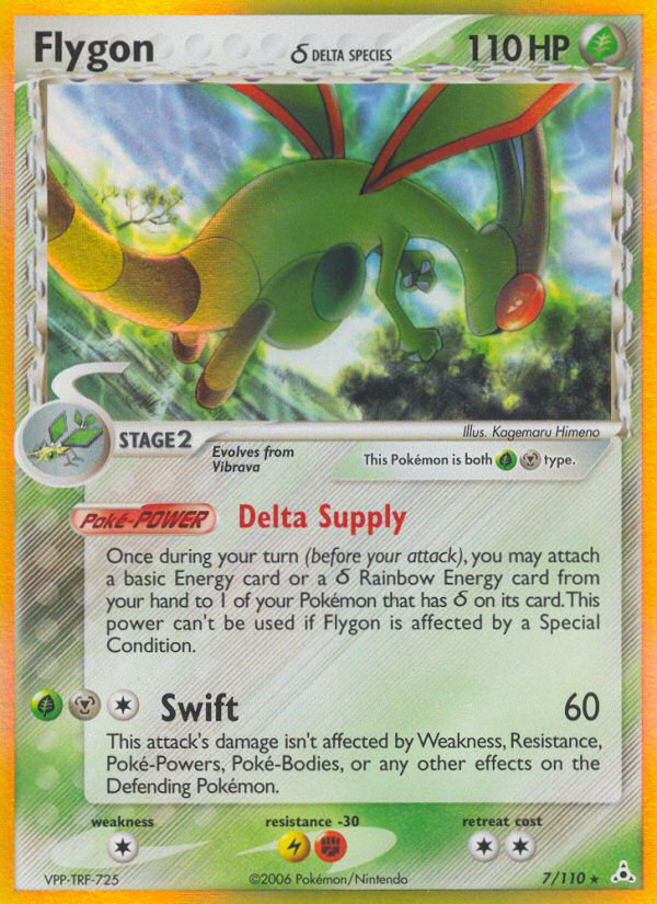 Flygon (7/110) (Delta Species) [EX: Holon Phantoms] | Exor Games Bridgewater