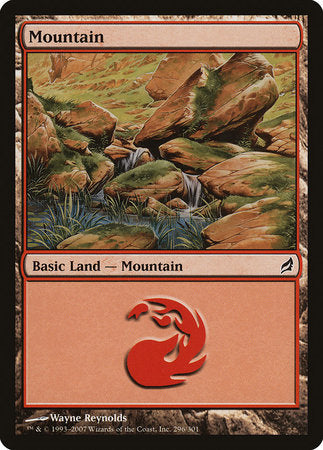 Mountain (296) [Lorwyn] | Exor Games Bridgewater
