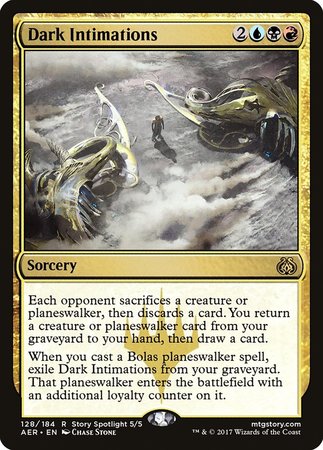 Dark Intimations [Aether Revolt] | Exor Games Bridgewater