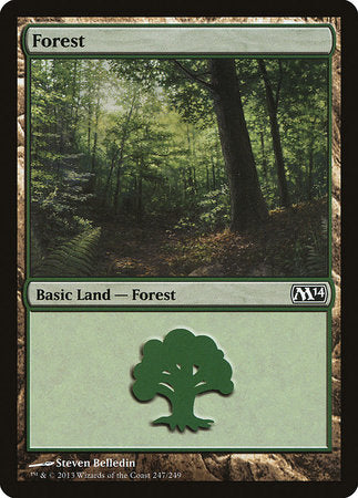 Forest (247) [Magic 2014] | Exor Games Bridgewater