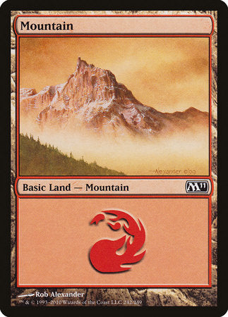 Mountain (242) [Magic 2011] | Exor Games Bridgewater