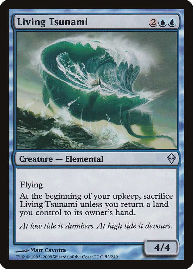 Living Tsunami [Zendikar] | Exor Games Bridgewater