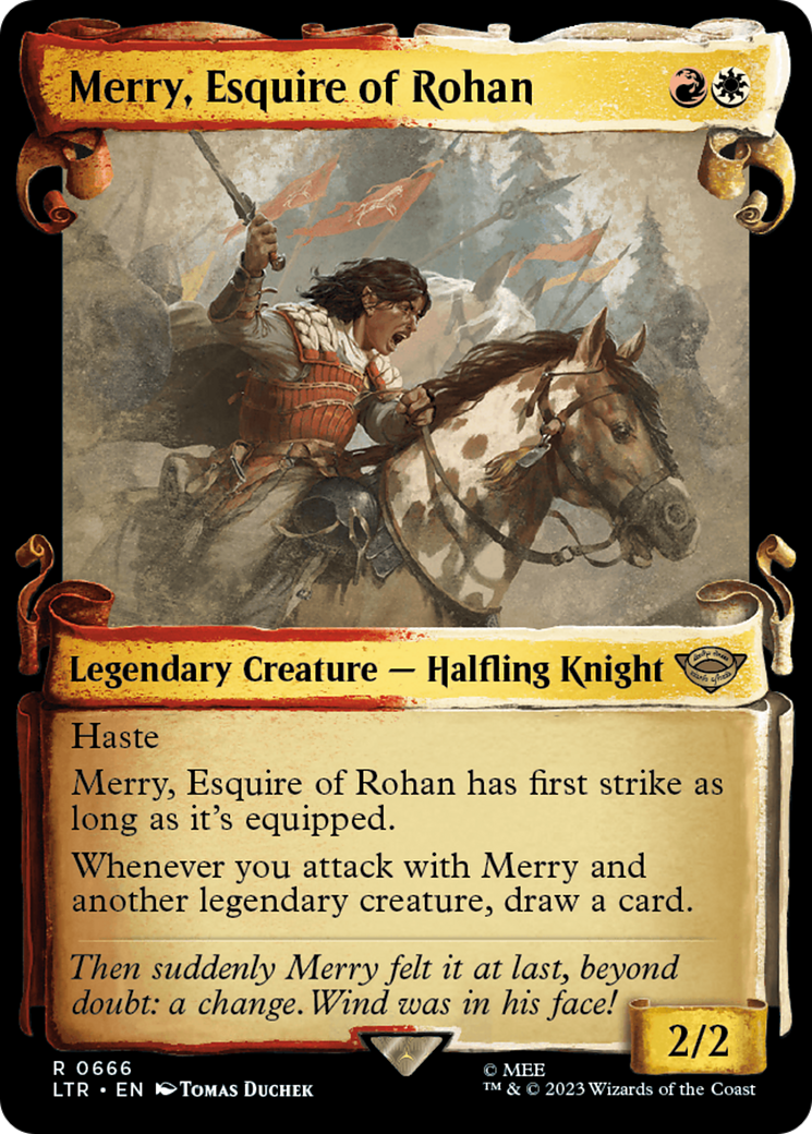 Merry, Esquire of Rohan [The Lord of the Rings: Tales of Middle-Earth Showcase Scrolls] | Exor Games Bridgewater