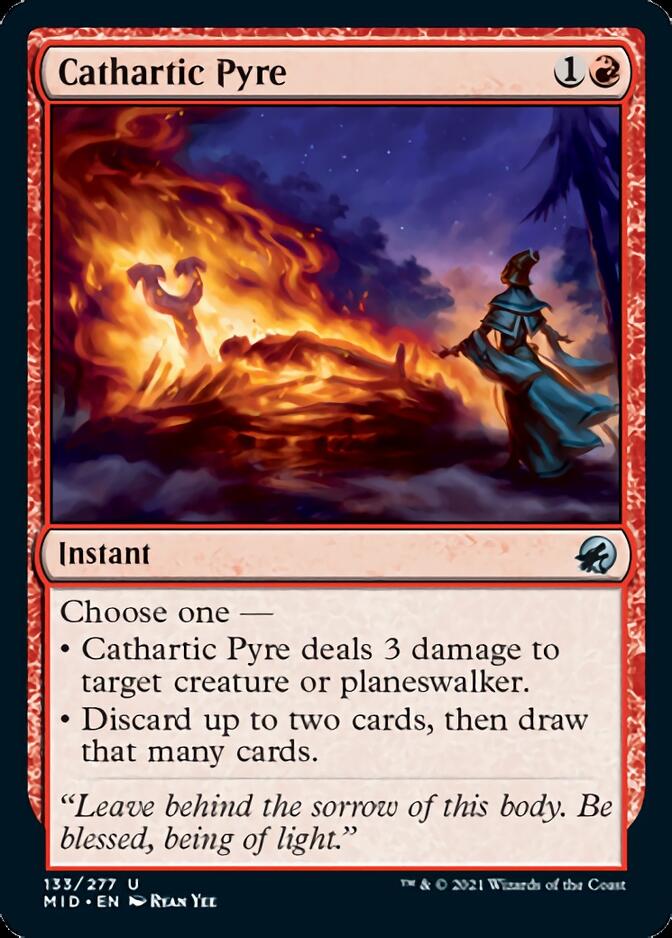 Cathartic Pyre [Innistrad: Midnight Hunt] | Exor Games Bridgewater