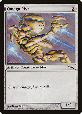 Omega Myr [Mirrodin] | Exor Games Bridgewater