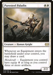 Puresteel Paladin [Double Masters] | Exor Games Bridgewater