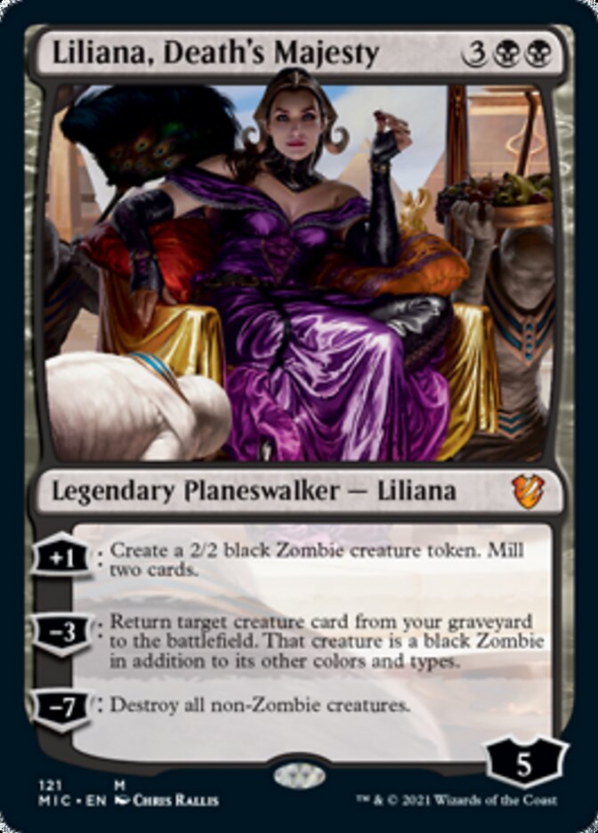 Liliana, Death's Majesty [Innistrad: Midnight Hunt Commander] | Exor Games Bridgewater