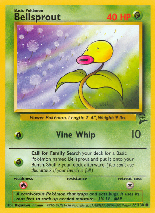 Bellsprout (66/130) [Base Set 2] | Exor Games Bridgewater