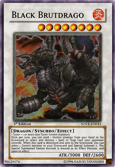 Black Brutdrago [SOVR-EN043] Super Rare | Exor Games Bridgewater