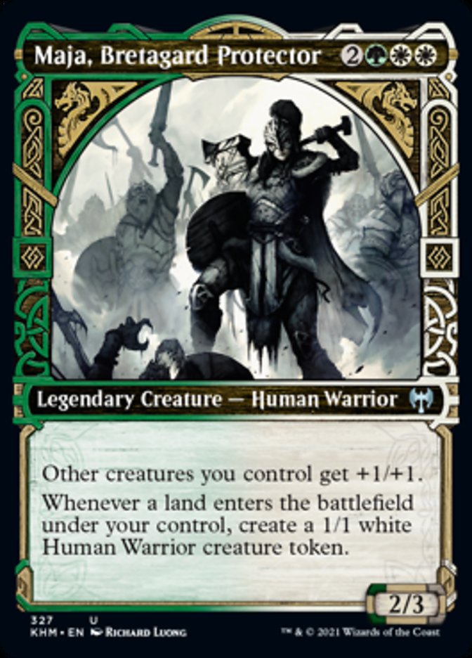 Maja, Bretagard Protector (Showcase) [Kaldheim] | Exor Games Bridgewater