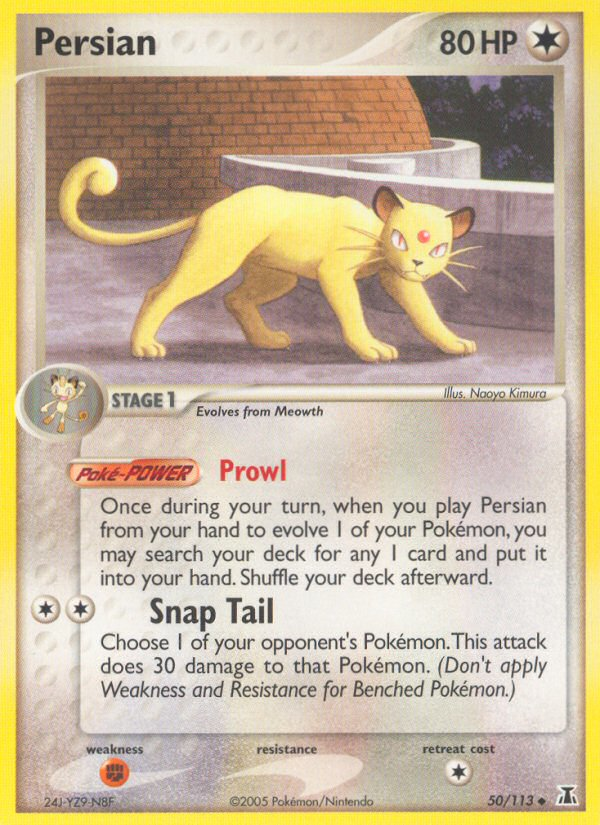 Persian (50/113) [EX: Delta Species] | Exor Games Bridgewater