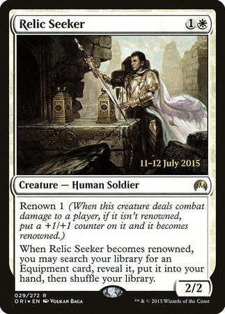 Relic Seeker [Magic Origins Promos] | Exor Games Bridgewater