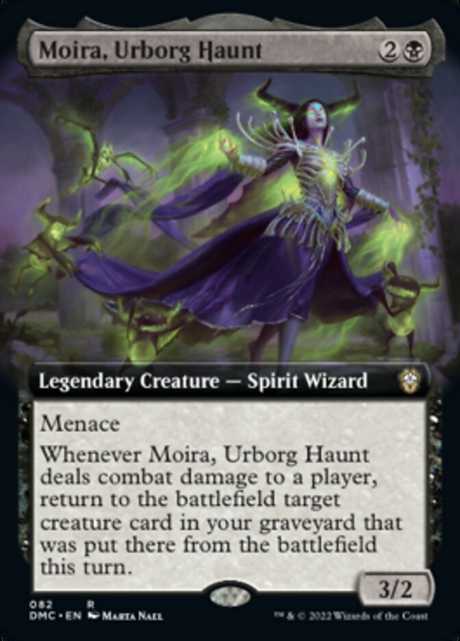 Moira, Urborg Haunt (Extended Art) [Dominaria United Commander] | Exor Games Bridgewater