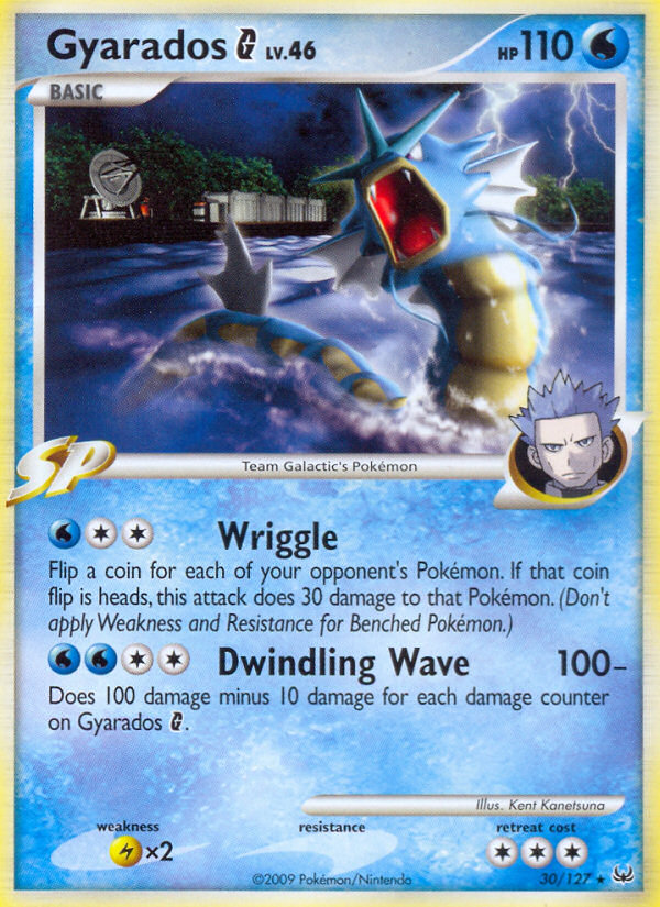 Gyarados G (30/127) [Platinum: Base Set] | Exor Games Bridgewater