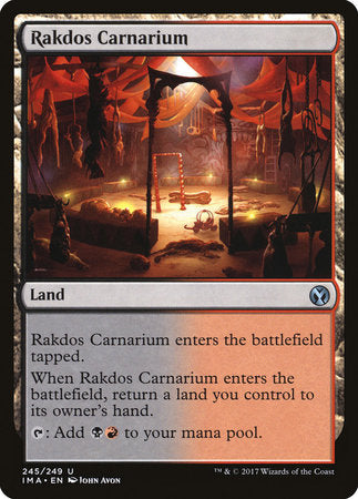 Rakdos Carnarium [Iconic Masters] | Exor Games Bridgewater