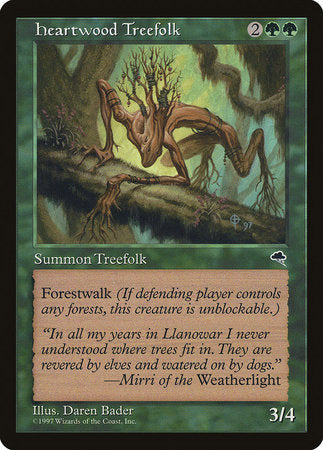 Heartwood Treefolk [Tempest] | Exor Games Bridgewater