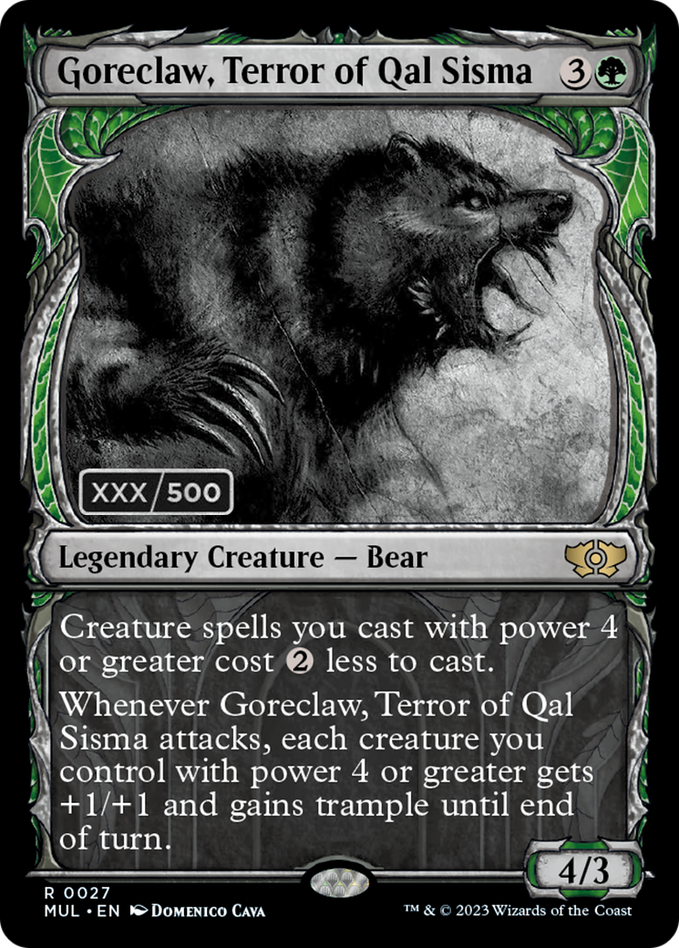 Goreclaw, Terror of Qal Sisma (Serialized) [Multiverse Legends] | Exor Games Bridgewater