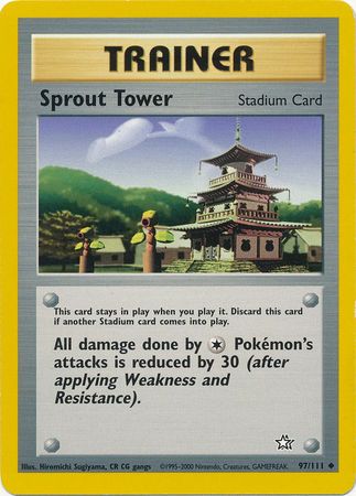 Sprout Tower (97/111) [Neo Genesis Unlimited] | Exor Games Bridgewater