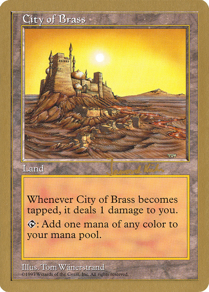 City of Brass (Janosch Kuhn) [World Championship Decks 1997] | Exor Games Bridgewater