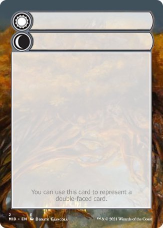 Helper Card (2/9) [Innistrad: Midnight Hunt Tokens] | Exor Games Bridgewater