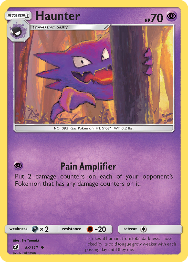 Haunter (37/111) [Sun & Moon: Crimson Invasion] | Exor Games Bridgewater