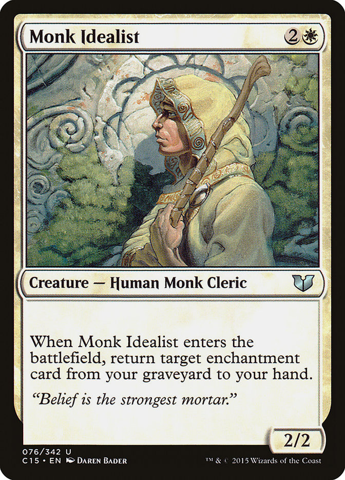 Monk Idealist [Commander 2015] | Exor Games Bridgewater