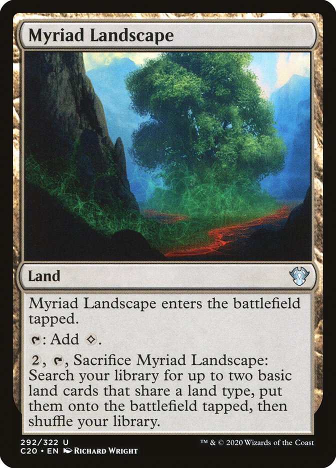 Myriad Landscape [Commander 2020] | Exor Games Bridgewater