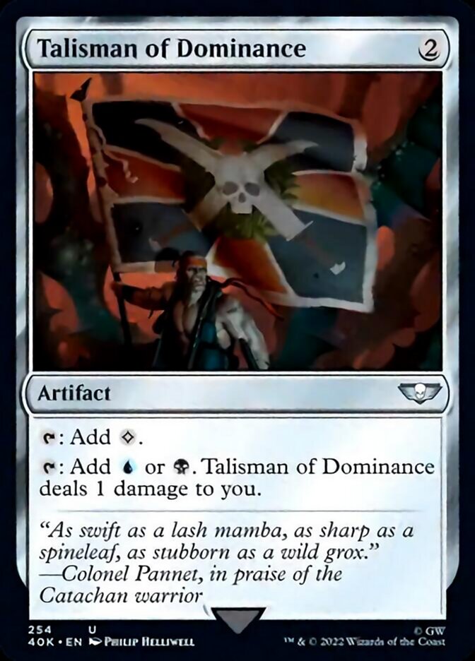 Talisman of Dominance (254) [Universes Beyond: Warhammer 40,000] | Exor Games Bridgewater