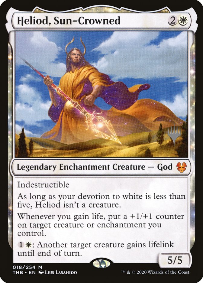 Heliod, Sun-Crowned (Promo Pack) [Theros Beyond Death Promos] | Exor Games Bridgewater