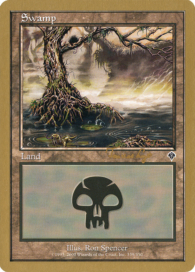 Swamp (tvdl339) (Tom van de Logt) [World Championship Decks 2001] | Exor Games Bridgewater