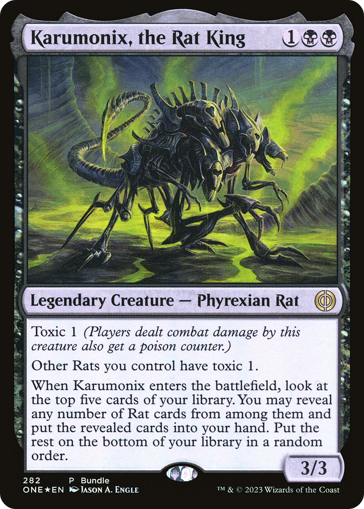 Karumonix, the Rat King (Bundle) [Phyrexia: All Will Be One] | Exor Games Bridgewater