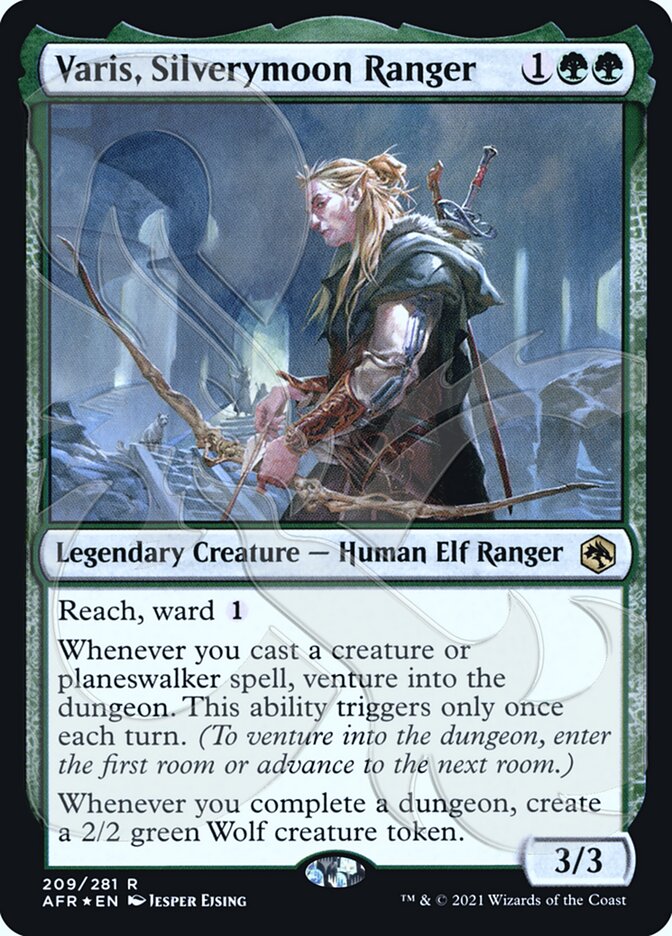 Varis, Silverymoon Ranger (Ampersand Promo) [Dungeons & Dragons: Adventures in the Forgotten Realms Promos] | Exor Games Bridgewater