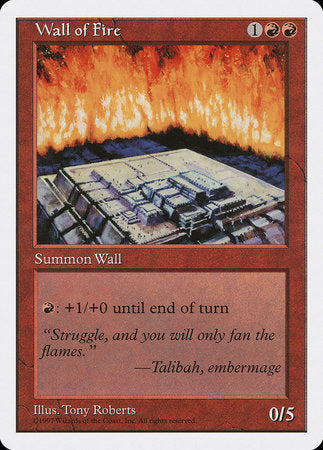 Wall of Fire [Fifth Edition] | Exor Games Bridgewater