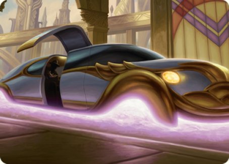 Mysterious Limousine Art Card [Streets of New Capenna Art Series] | Exor Games Bridgewater