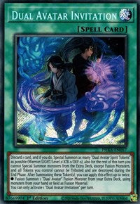 Dual Avatar Invitation [PHRA-EN057] Secret Rare | Exor Games Bridgewater