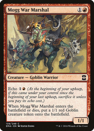 Mogg War Marshal [Eternal Masters] | Exor Games Bridgewater