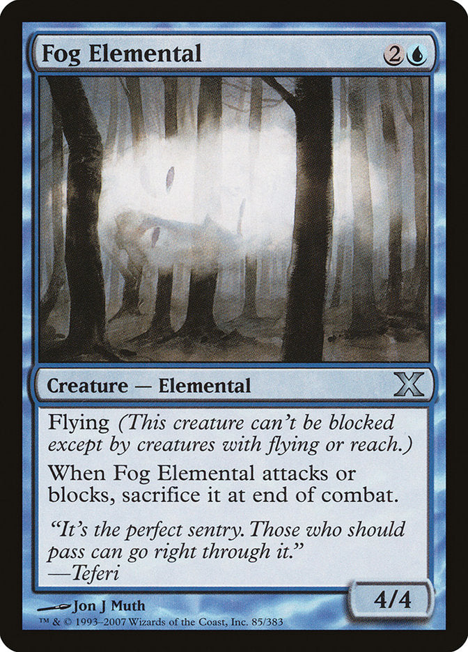 Fog Elemental [Tenth Edition] | Exor Games Bridgewater