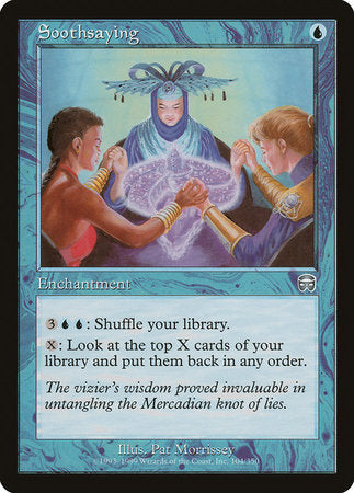 Soothsaying [Mercadian Masques] | Exor Games Bridgewater