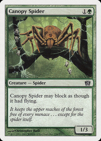 Canopy Spider [Eighth Edition] | Exor Games Bridgewater