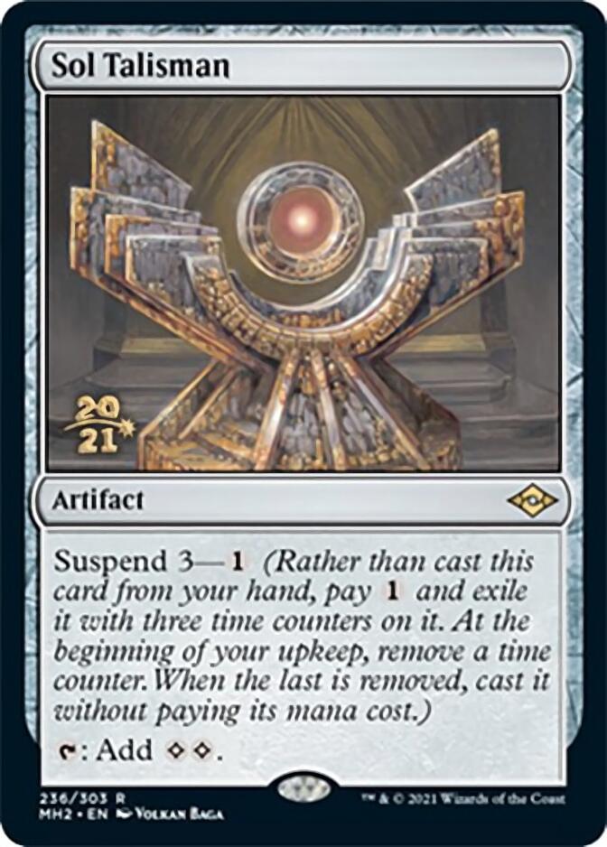 Sol Talisman [Modern Horizons 2 Prerelease Promos] | Exor Games Bridgewater