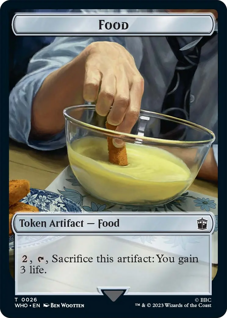 Food Token [Doctor Who Tokens] | Exor Games Bridgewater