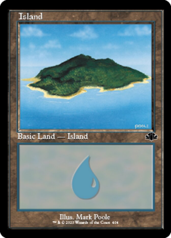 Island (404) (Retro) [Dominaria Remastered] | Exor Games Bridgewater