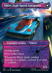 Slicer, Hired Muscle // Slicer, High-Speed Antagonist (Shattered Glass) [Universes Beyond: Transformers] | Exor Games Bridgewater