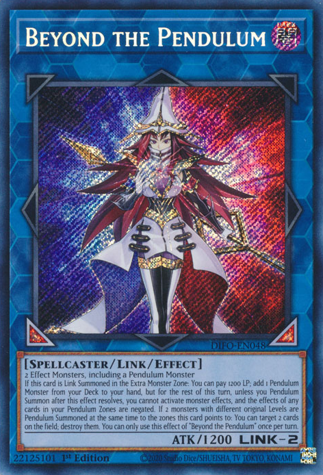 Beyond the Pendulum [DIFO-EN048] Secret Rare | Exor Games Bridgewater