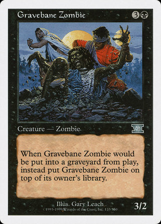 Gravebane Zombie [Classic Sixth Edition] | Exor Games Bridgewater