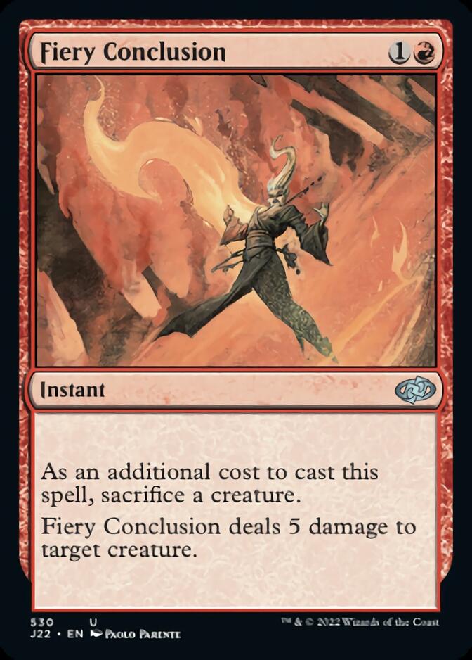 Fiery Conclusion [Jumpstart 2022] | Exor Games Bridgewater