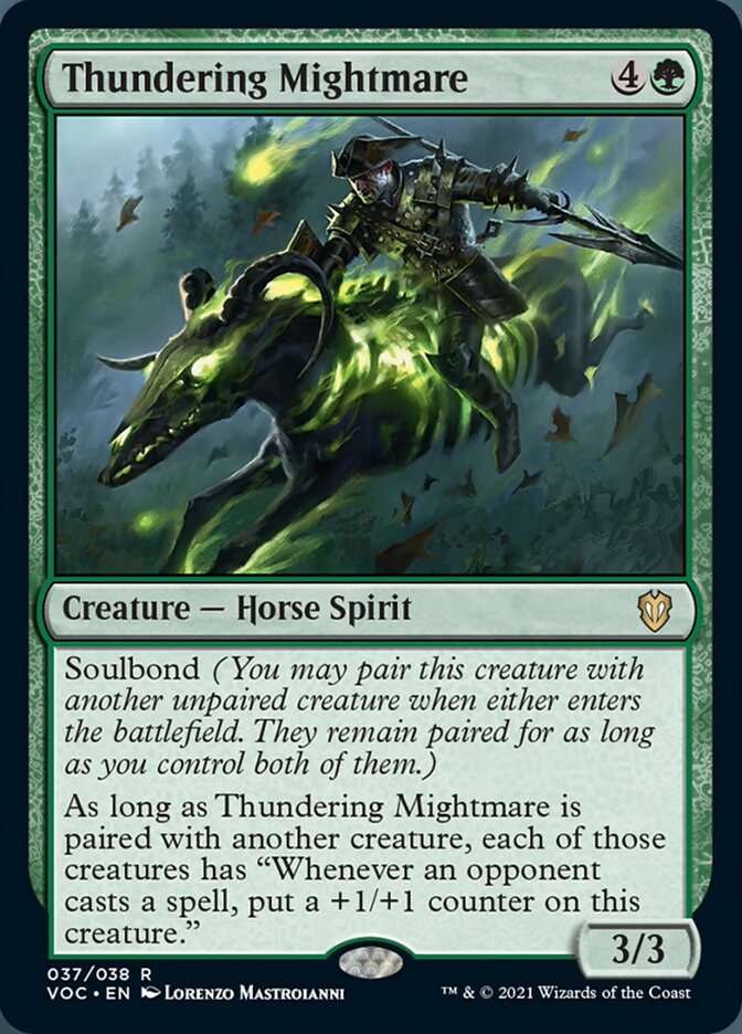 Thundering Mightmare [Innistrad: Crimson Vow Commander] | Exor Games Bridgewater