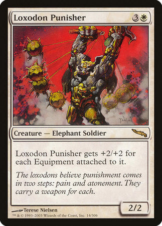 Loxodon Punisher [Mirrodin] | Exor Games Bridgewater