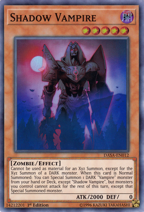 Shadow Vampire [DASA-EN012] Super Rare | Exor Games Bridgewater